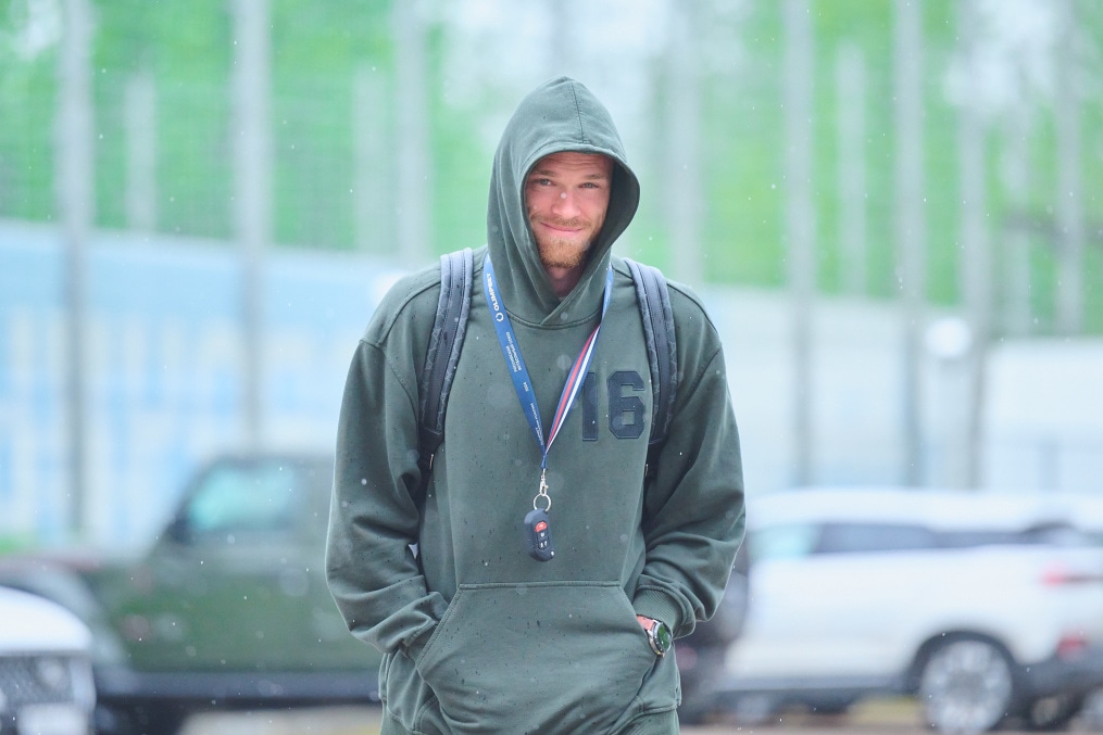 «Зенит. Стиль»: прибытие игроков на тренировку перед матчем с «Ахматом»