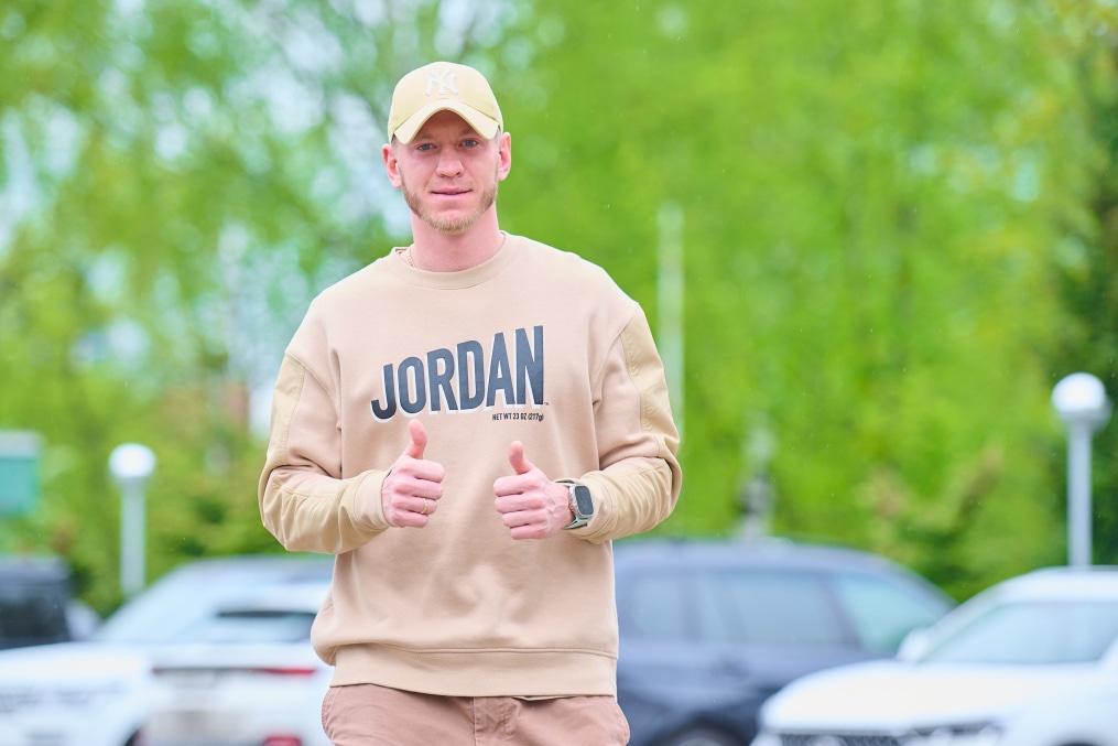 «Зенит. Стиль»: прибытие игроков на тренировку перед матчем с «Ахматом»