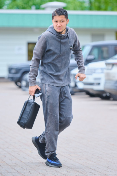 «Зенит. Стиль»: прибытие игроков на тренировку перед матчем с «Ахматом»