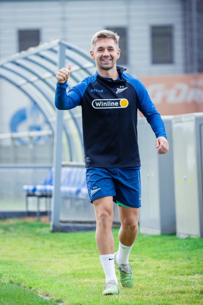 «Газпром» — тренировочные сборы 2025: 24 июня, вечерняя тренировка