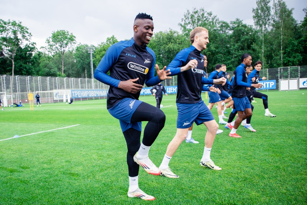 «Газпром» — тренировочные сборы 2025: 24 июня, вечерняя тренировка