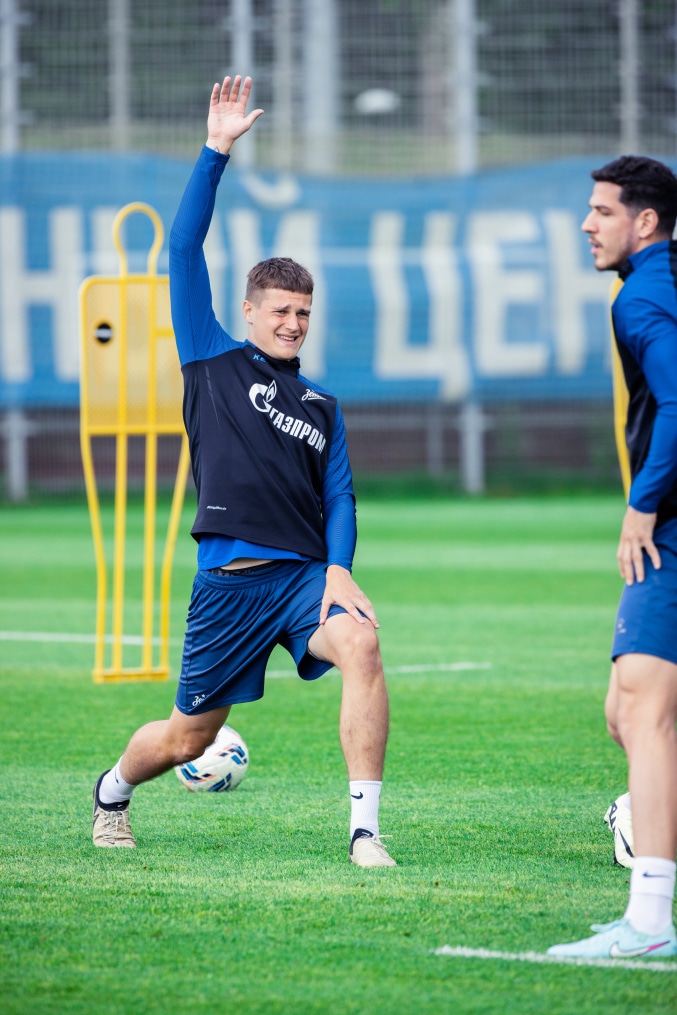 «Газпром» — тренировочные сборы 2025: 24 июня, вечерняя тренировка