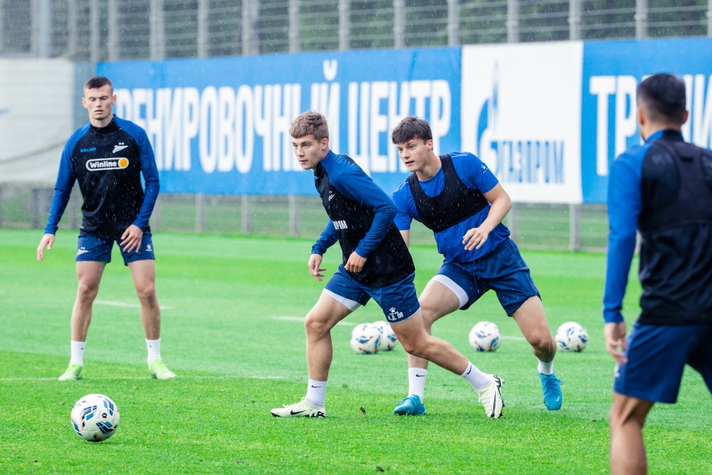 «Газпром» — тренировочные сборы 2025: 24 июня, вечерняя тренировка