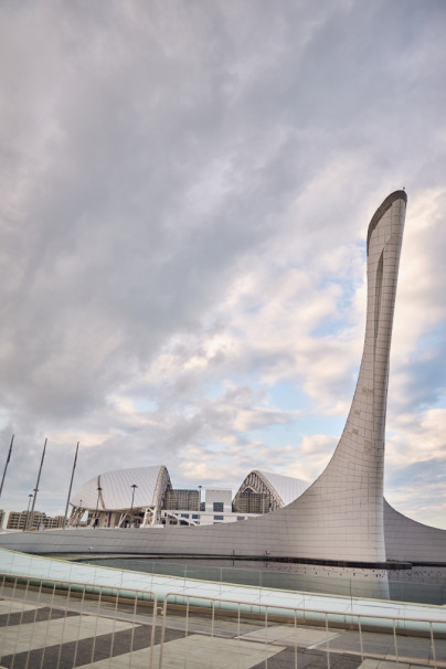 Вид стадиона «Фишт» перед матчем Суперсерии 2025