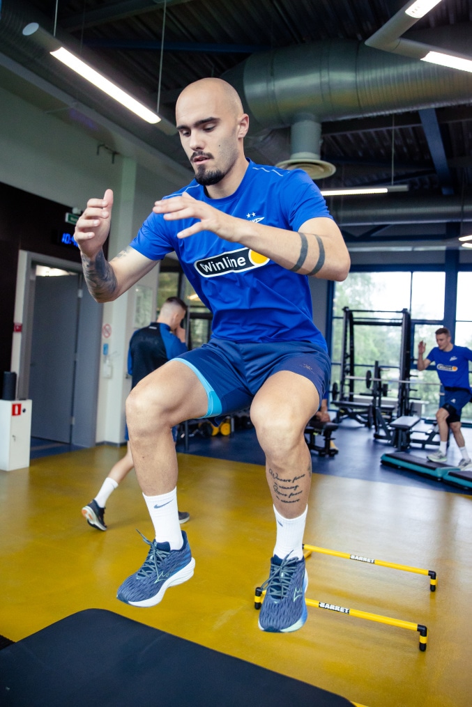 «Газпром» — тренировочные сборы 2025: 1 июля, утренняя тренировка