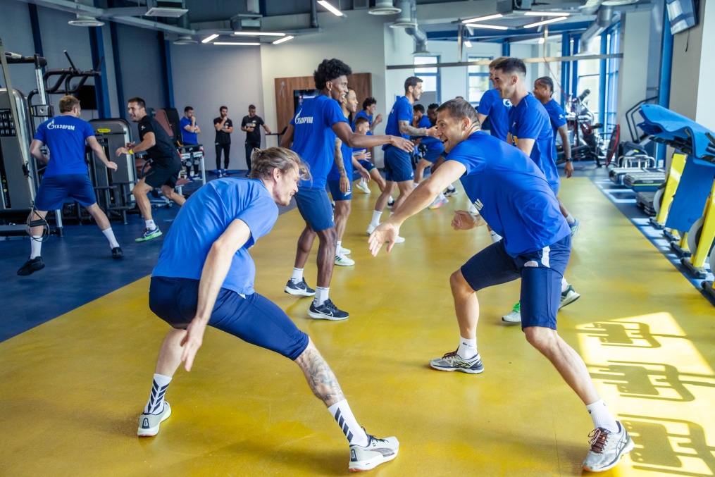 «Газпром» — тренировочные сборы 2025: 1 июля, утренняя тренировка