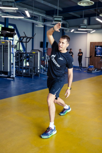 «Газпром» — тренировочные сборы 2025: 1 июля, утренняя тренировка