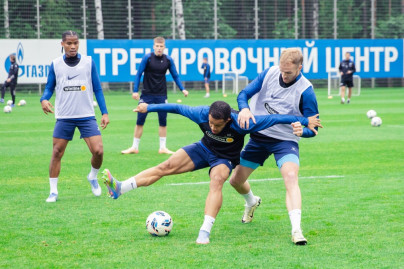 «Газпром» — тренировочные сборы 2025: 1 июля, вечерняя тренировка