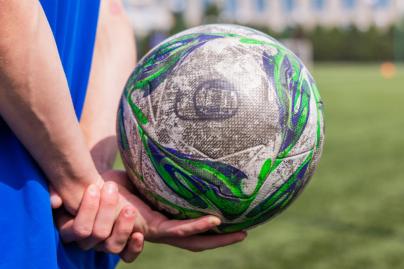 Тренировка юношеской команды «Зенит» U-17 перед матчем с «Чертаново»