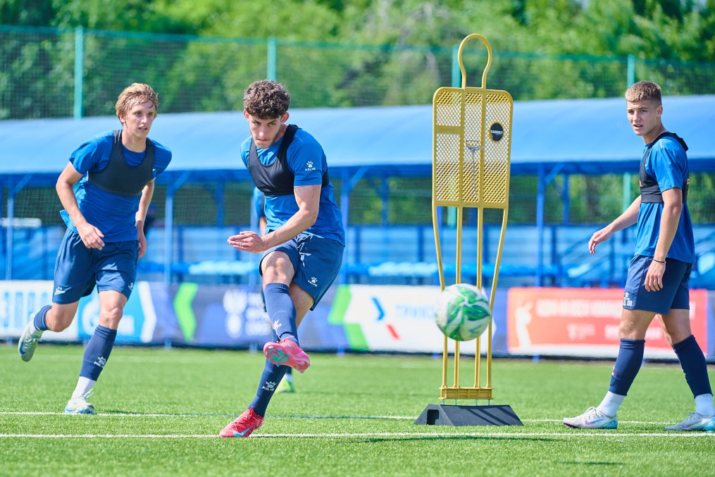 Тренировка «Зенита»-м перед матчем с «Рубином»-м