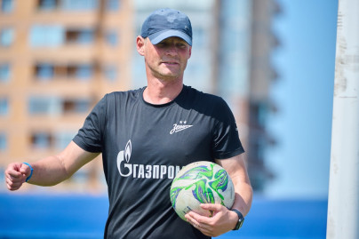 Тренировка «Зенита»-м перед матчем с «Рубином»-м