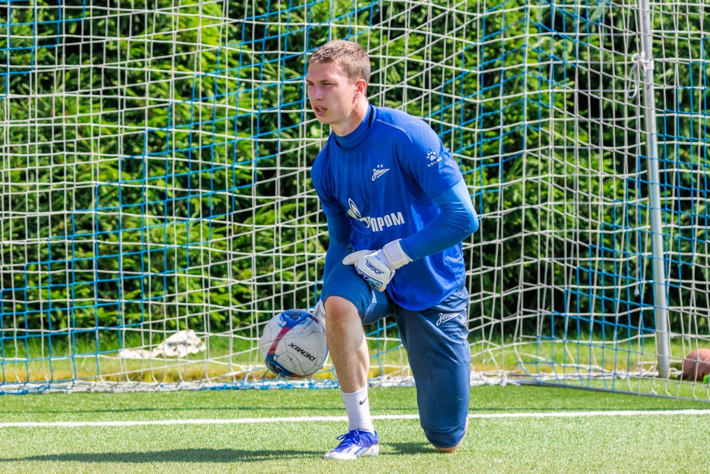 Тренировка «Зенита»-2 перед матчем с ФК «Тверь»