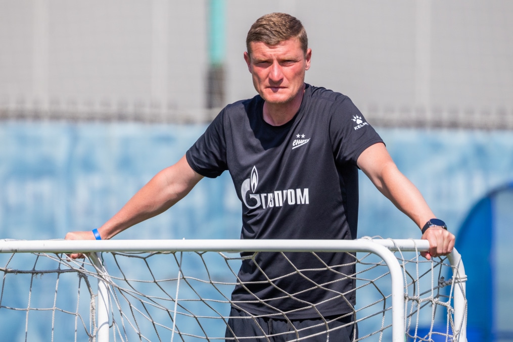 Тренировка «Зенита»-2 перед матчем с ФК «Тверь»