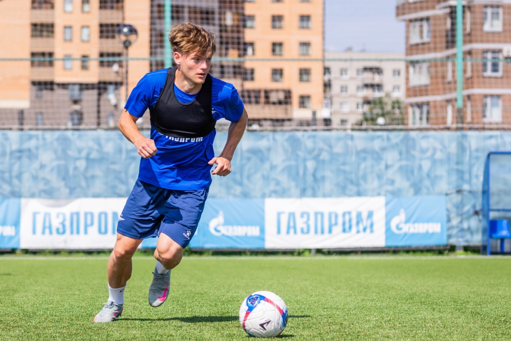 Тренировка «Зенита»-2 перед матчем с ФК «Тверь»
