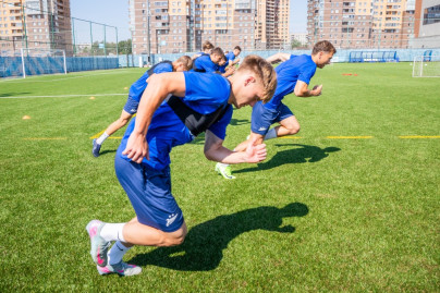 Тренировка «Зенита»-2 перед матчем с ФК «Тверь»