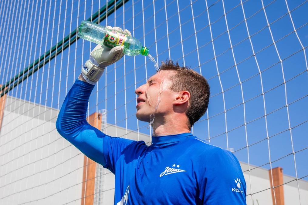 Тренировка «Зенита»-2 перед матчем с ФК «Тверь»