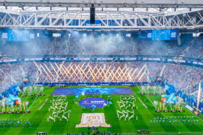 Winline шоу на матче  ФК «Зенит» — ФК  «Ростов»