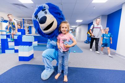 Детский клуб «Лева» на матче «Зенит» — «Ростов»