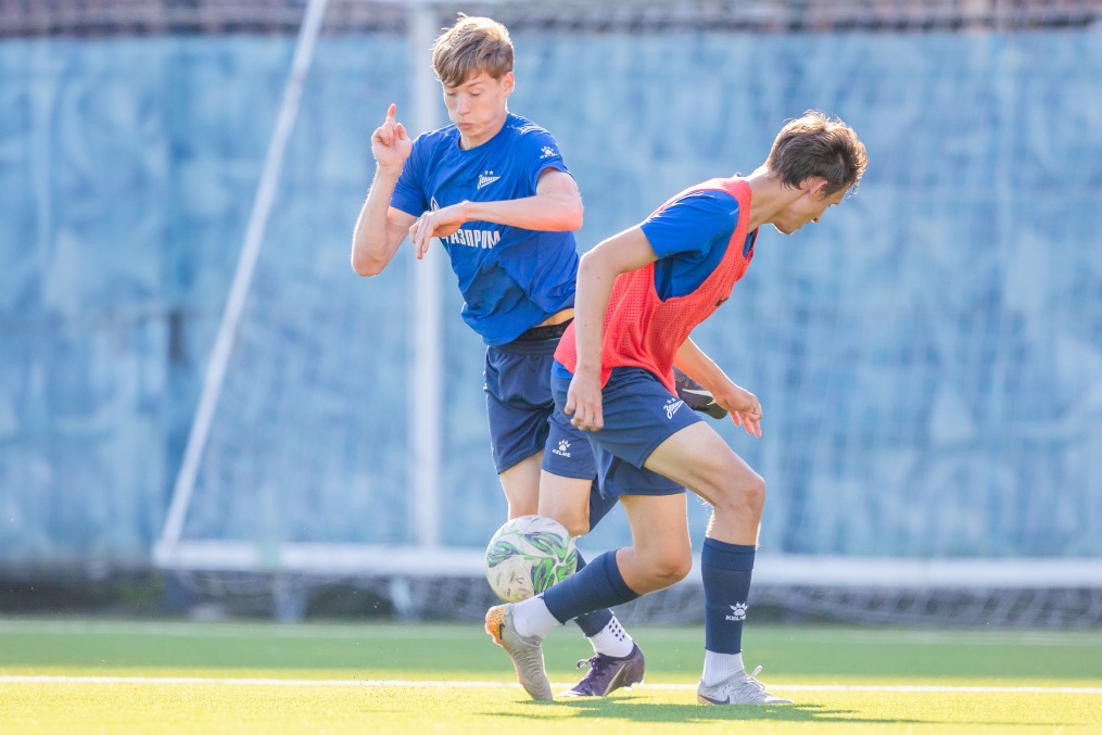 Тренировка «Зенита»-м перед матчем с ФК «Пари НН»-м