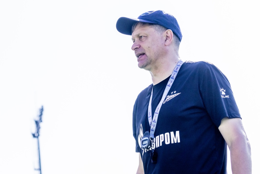 Тренировка «Зенита»-м перед матчем с ФК «Сочи»-м