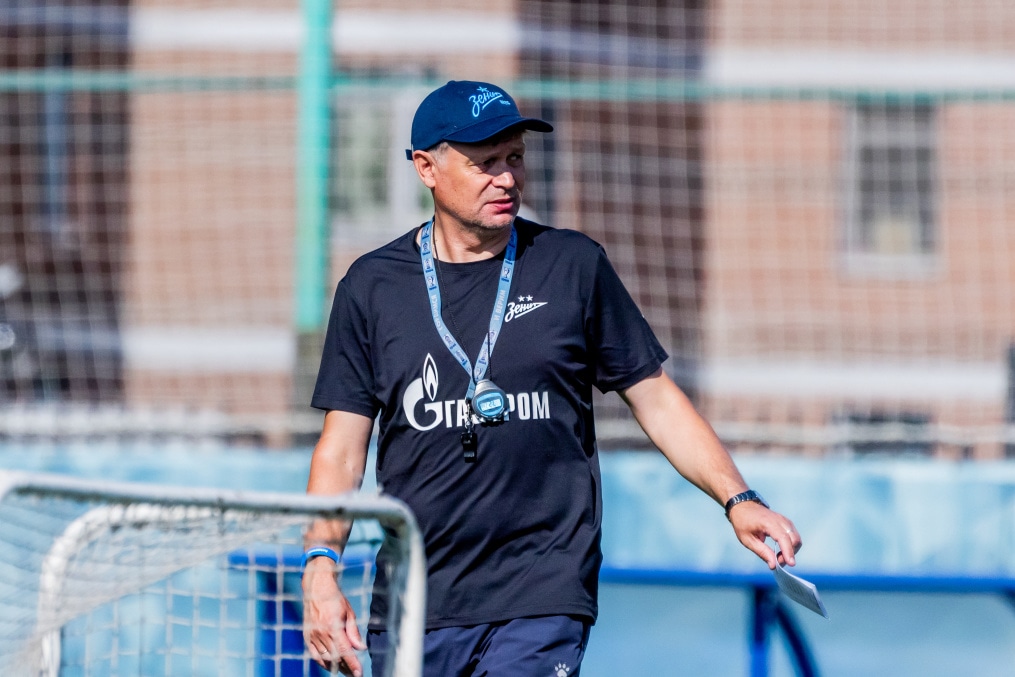 Тренировка «Зенита»-м перед матчем с ФК «Сочи»-м