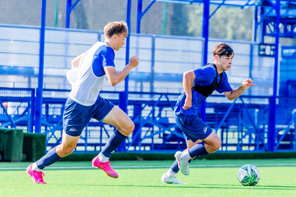 Тренировка «Зенита»-м перед матчем с ФК «Сочи»-м