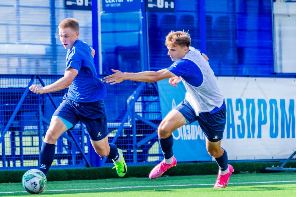 Тренировка «Зенита»-м перед матчем с ФК «Сочи»-м