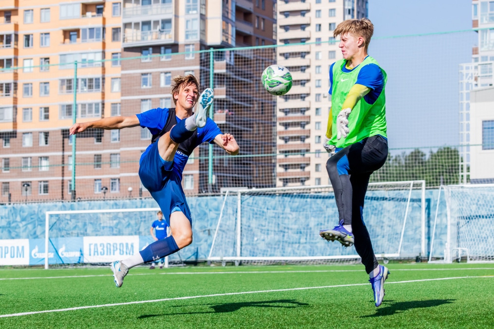 Тренировка «Зенита»-м перед матчем с ФК «Сочи»-м