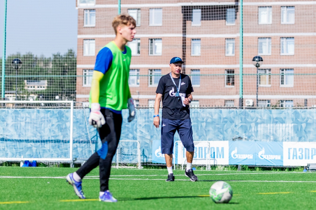 Тренировка «Зенита»-м перед матчем с ФК «Сочи»-м