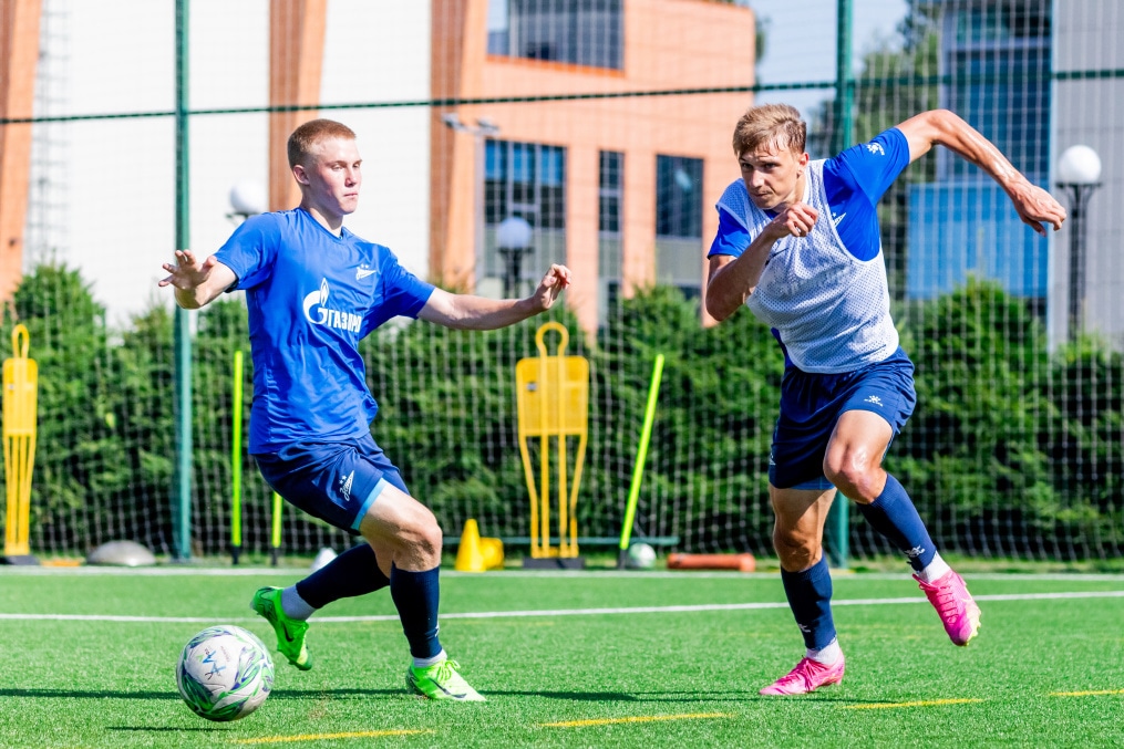 Тренировка «Зенита»-м перед матчем с ФК «Сочи»-м