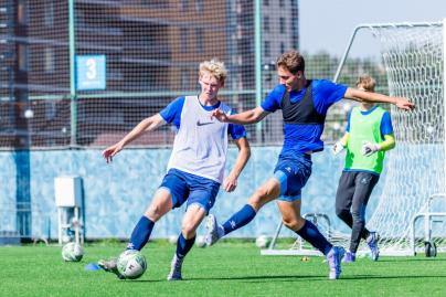 Тренировка «Зенита»-м перед матчем с ФК «Сочи»-м