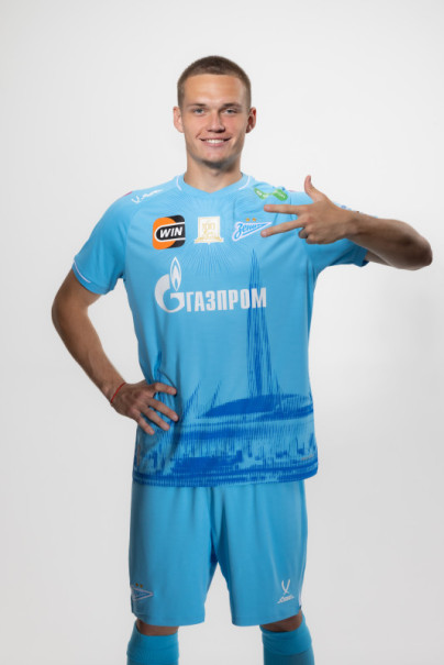 Защитник ФК «Зенит» Никита Лобов