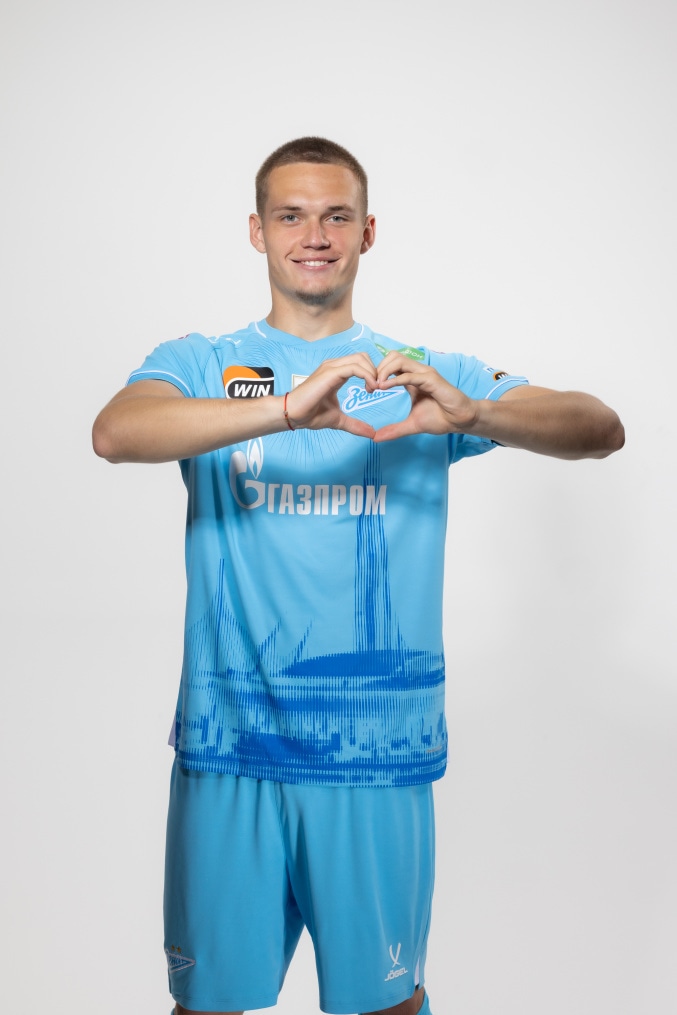 Защитник ФК «Зенит» Никита Лобов