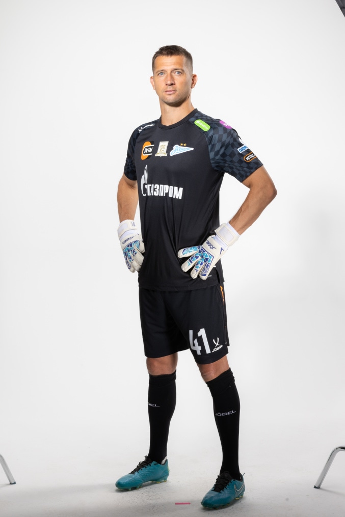 Вратарь ФК «Зенит» Михаил Кержаков