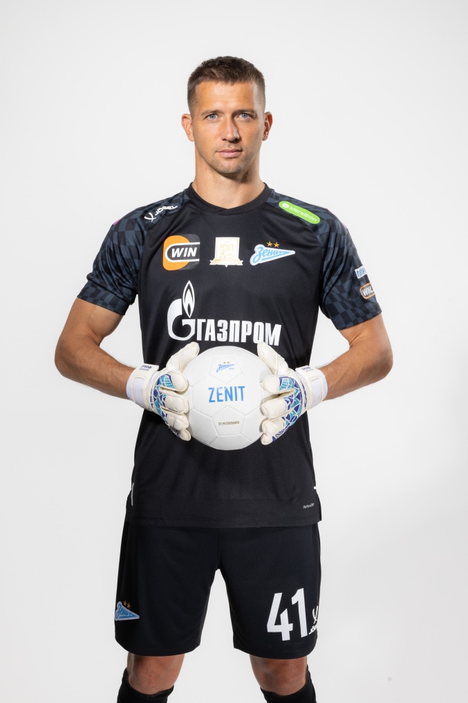 Вратарь ФК «Зенит» Михаил Кержаков