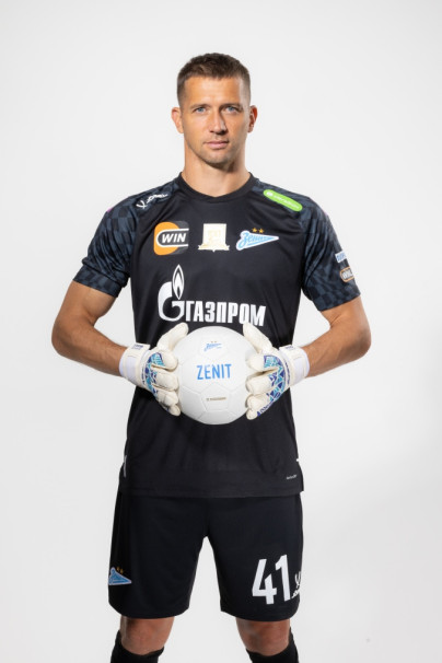 Вратарь ФК «Зенит» Михаил Кержаков