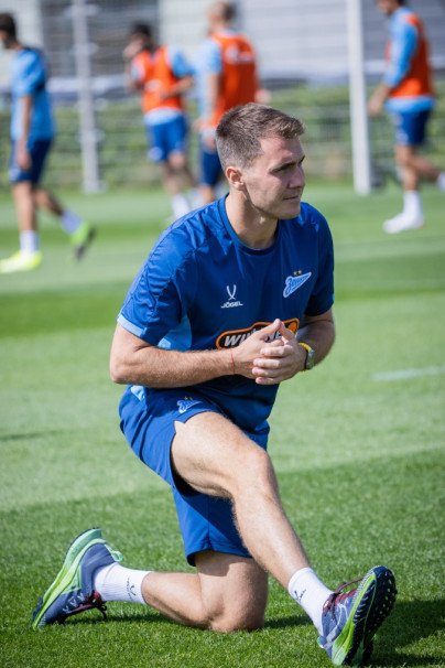 Тренировка «Зенита» перед матчем с «Ахматом»