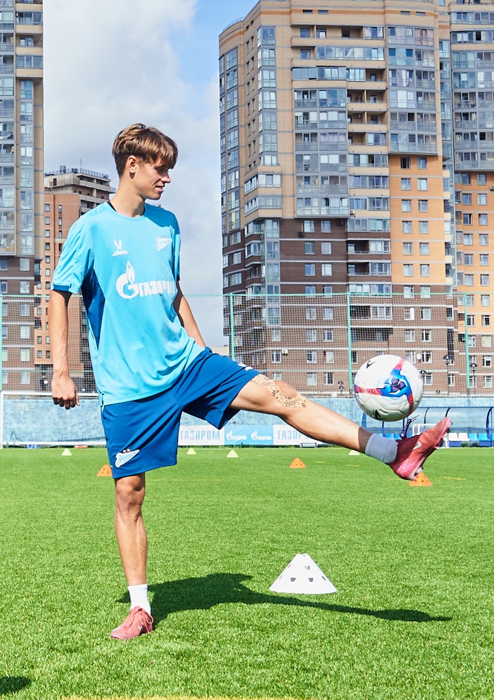 Тренировка «Зенита»-2 перед матчем с «Балтикой»-2