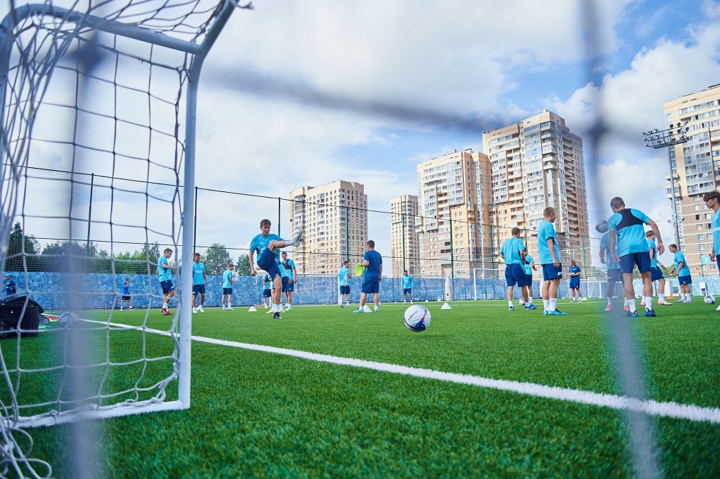 Тренировка «Зенита»-2 перед матчем с «Балтикой»-2