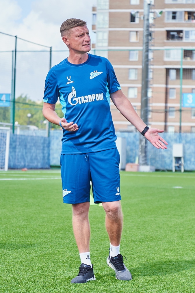 Тренировка «Зенита»-2 перед матчем с «Балтикой»-2