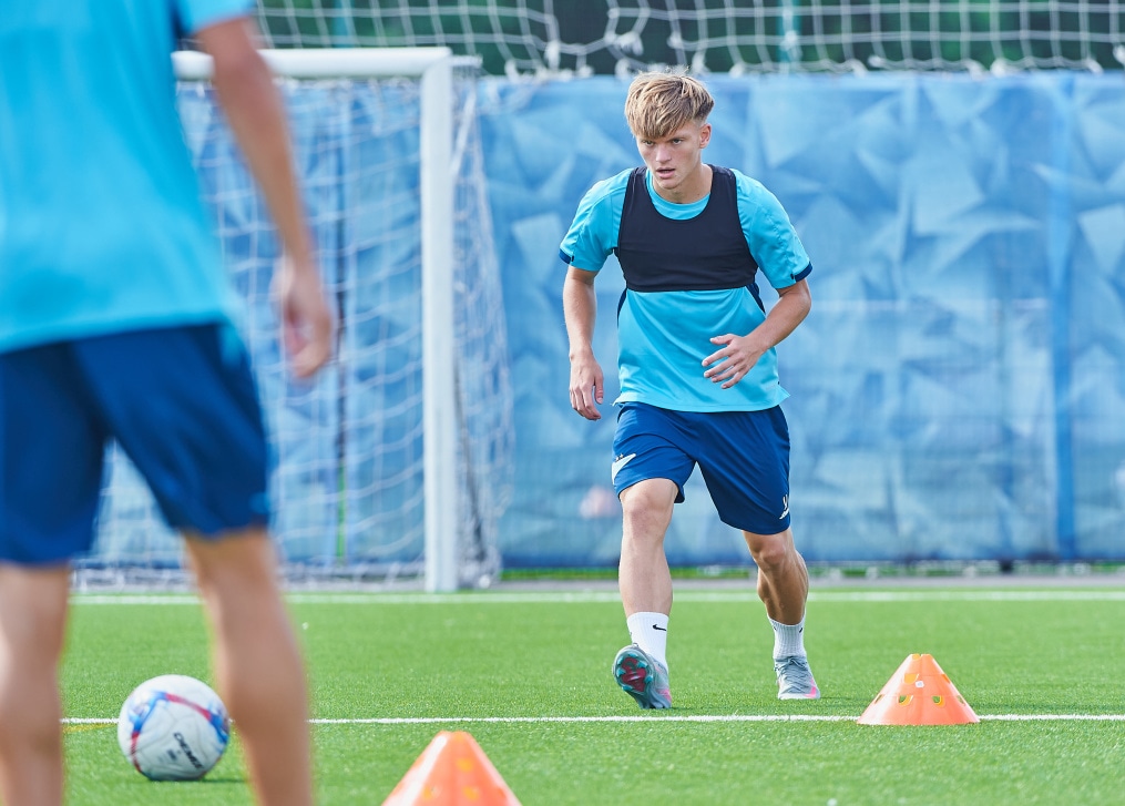 Тренировка «Зенита»-2 перед матчем с «Балтикой»-2