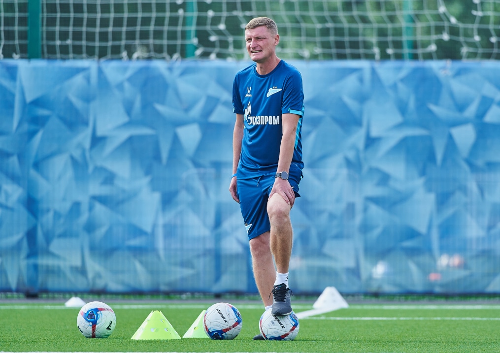 Тренировка «Зенита»-2 перед матчем с «Балтикой»-2