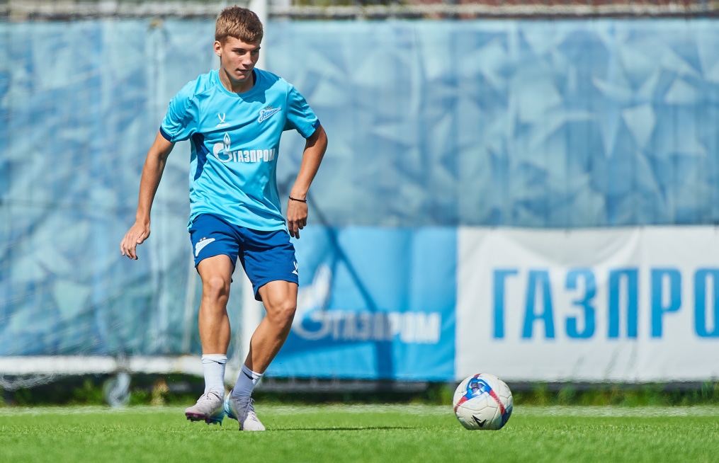 Тренировка «Зенита»-2 перед матчем с «Балтикой»-2