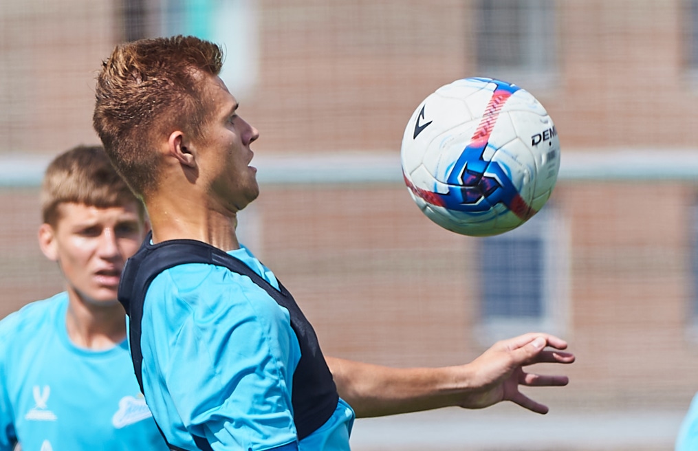 Тренировка «Зенита»-2 перед матчем с «Балтикой»-2