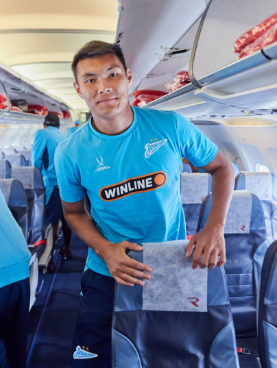 Вылет команды в Грозный на матч с «Ахматом»