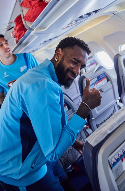 Вылет команды в Грозный на матч с «Ахматом»