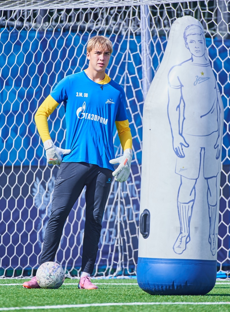 Тренировка «Зенита»-м перед матчем с ФК «Урал»-м