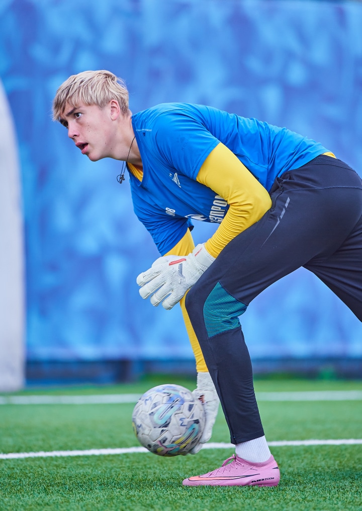 Тренировка «Зенита»-м перед матчем с ФК «Урал»-м