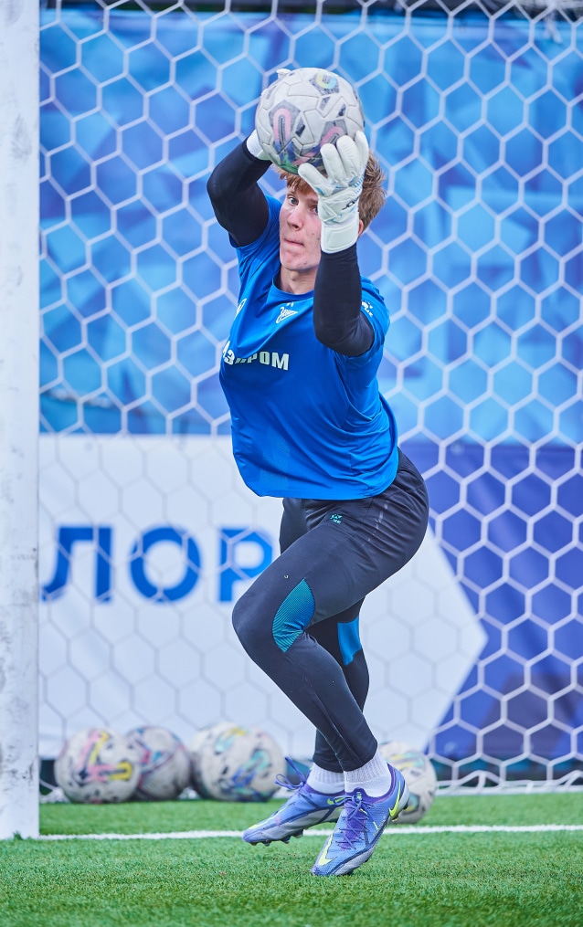 Тренировка «Зенита»-м перед матчем с ФК «Урал»-м