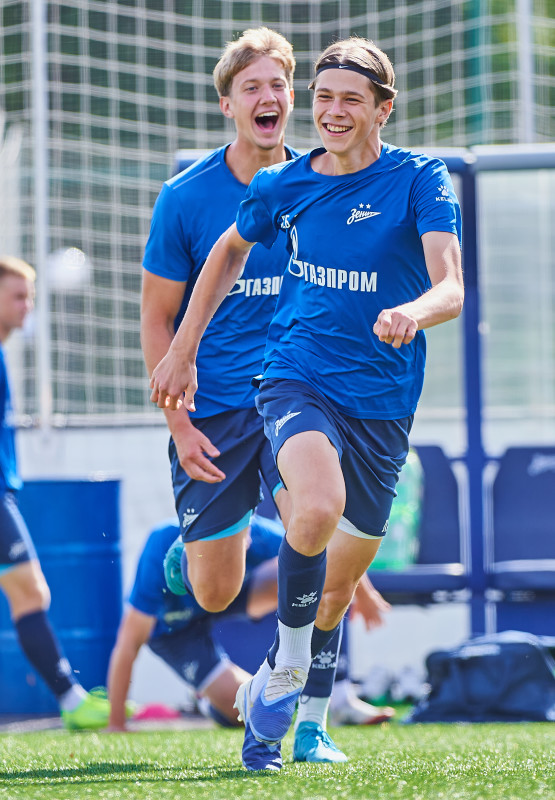 Тренировка «Зенита»-м перед матчем с ФК «Урал»-м